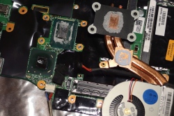 Cleaning the old thermal paste