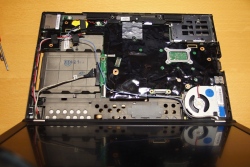 Installing the new motherboard